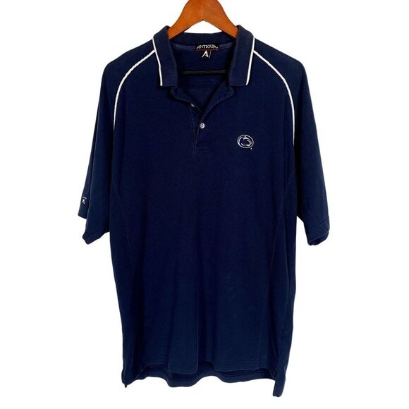 Penn State Navy Polo Shirt Size Large - Picture 1 of 4